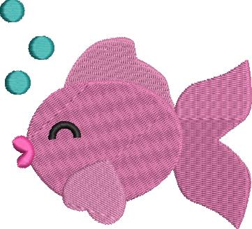fish2  embroidery design